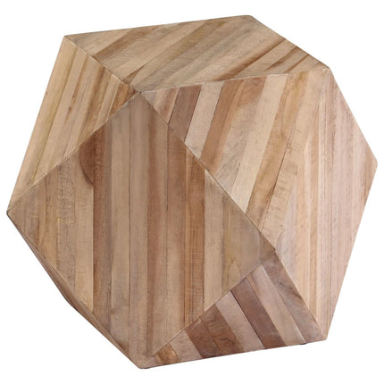 Table D'appoint Teck Recyclé 40X40X40 Cm