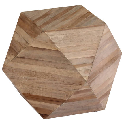 Table D'appoint Teck Recyclé 40X40X40 Cm