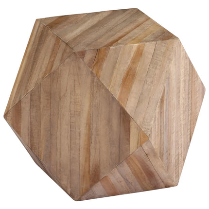 Table D'appoint Teck Recyclé 40X40X40 Cm