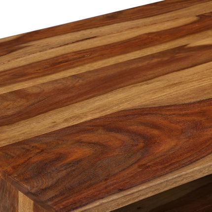 Table Basse Bois Massif Avec Finition Miel 110X50X37 Cm
