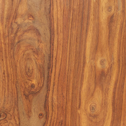 Meuble Tv Bois De Sesham Massif Avec Finition Miel 118X30X40 Cm