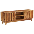 Meuble Tv Bois Massif De Sesham 118 X 30 X 40 Cm