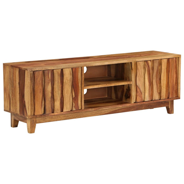 Meuble Tv Bois Massif De Sesham 118 X 30 X 40 Cm