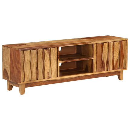 Meuble Tv Bois Massif De Sesham 118 X 30 X 40 Cm