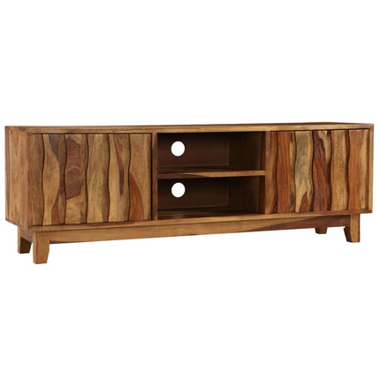 Meuble Tv Bois Massif De Sesham 118 X 30 X 40 Cm