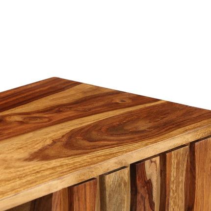 Meuble Tv Bois Massif De Sesham 118 X 30 X 40 Cm