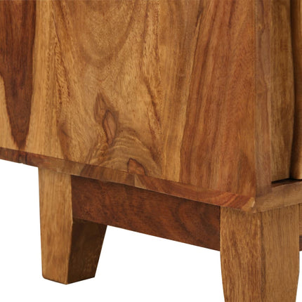 Meuble Tv Bois Massif De Sesham 118 X 30 X 40 Cm