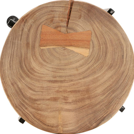Ensemble De Tables D'appoint 2 Pcs Bois D'acacia Massif