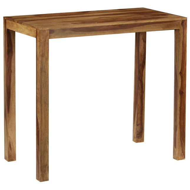 Table De Bar Bois Massif 118X60X107 Cm