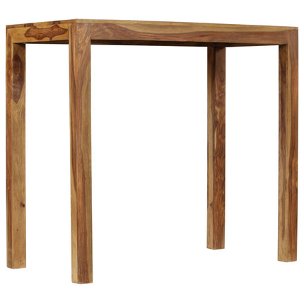 Table De Bar Bois Massif 118X60X107 Cm