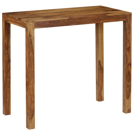 Table De Bar Bois Massif 118X60X107 Cm