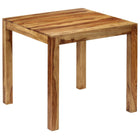 Table De Salle À Manger Bois De Sesham Massif 82 X 80 X 76 Cm