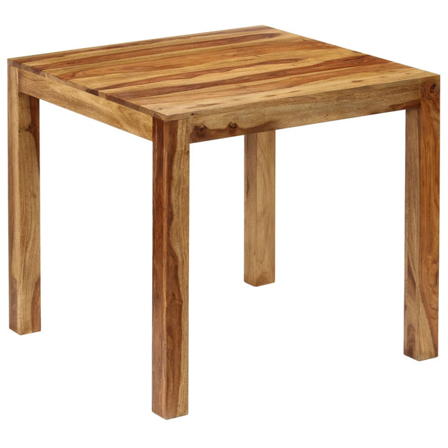 Table De Salle À Manger Bois De Sesham Massif 82 X 80 X 76 Cm