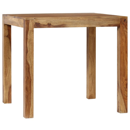 Table De Salle À Manger Bois De Sesham Massif 82 X 80 X 76 Cm