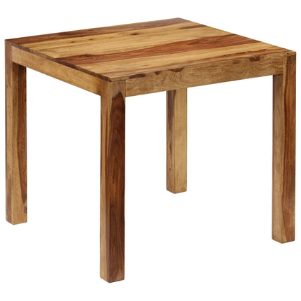 Table De Salle À Manger Bois De Sesham Massif 82 X 80 X 76 Cm