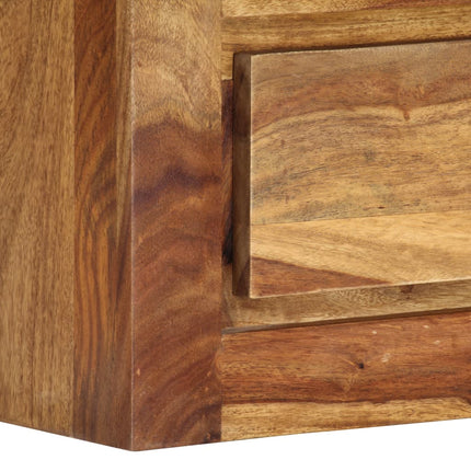 Meuble Tv Bois Massif De Sesham 80X30X40 Cm