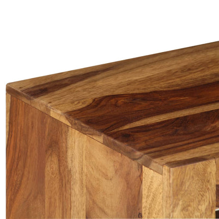 Meuble Tv Bois Massif De Sesham 80X30X40 Cm