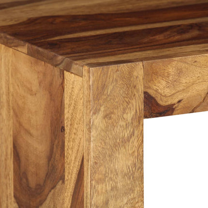 Meuble Tv Bois Massif De Sesham 80X30X40 Cm