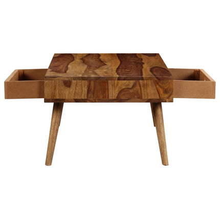 Table Basse 110X50X35 Cm Bois Massif