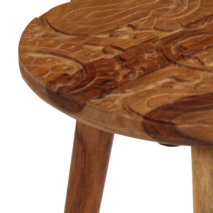 Tables Basses 2 Pcs Bois Massif