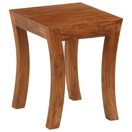 Table Gigogne 3 Pcs Bois Massif D'acacia 50X35X50 Cm Marron
