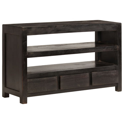 Meuble Tv Bois D'acacia Solide 90 X 30 X 55 Cm