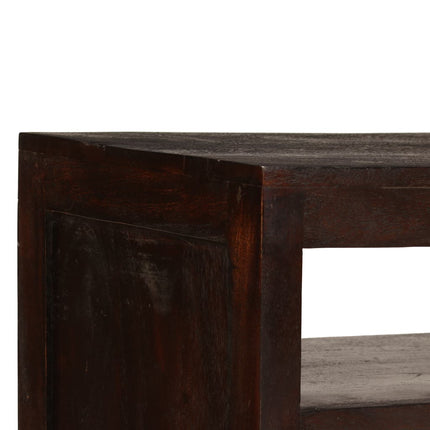 Meuble Tv Bois D'acacia Solide 90 X 30 X 55 Cm