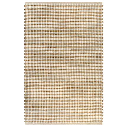 Tapis Tissé À La Main Jute Tissu Naturel Et