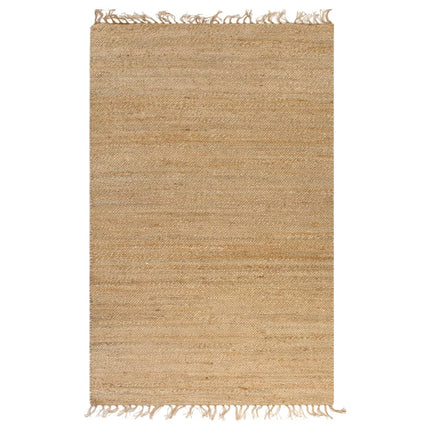 Tapis Tissé À La Main Jute Naturel