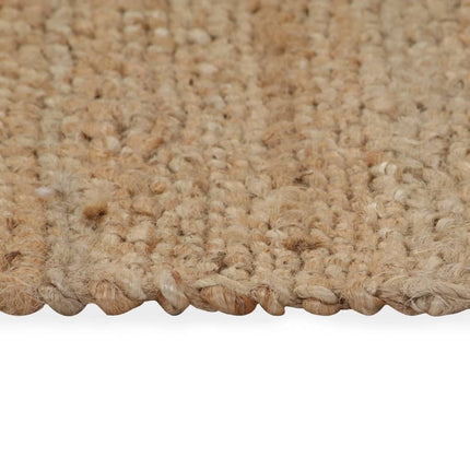Tapis Tissé À La Main Jute Naturel