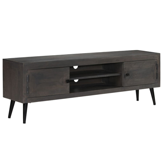 Meuble Tv Bois Massif De Manguier 140 X 30 X 45 Cm
