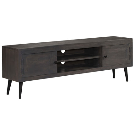 Meuble Tv Bois Massif De Manguier 140 X 30 X 45 Cm