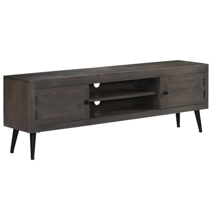 Meuble Tv Bois Massif De Manguier 140 X 30 X 45 Cm