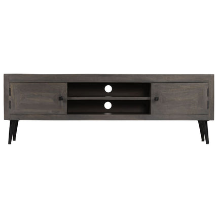 Meuble Tv Bois Massif De Manguier 140 X 30 X 45 Cm