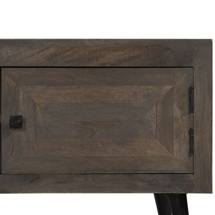 Meuble Tv Bois Massif De Manguier 140 X 30 X 45 Cm
