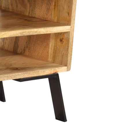 Meuble Tv Bois De Manguier Massif 140X30X40 Cm