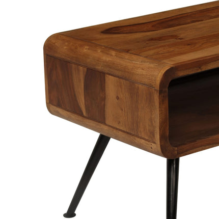 Table Basse Bois Massif 95X40X45 Cm
