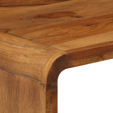 Table Basse Bois Massif 95X40X45 Cm