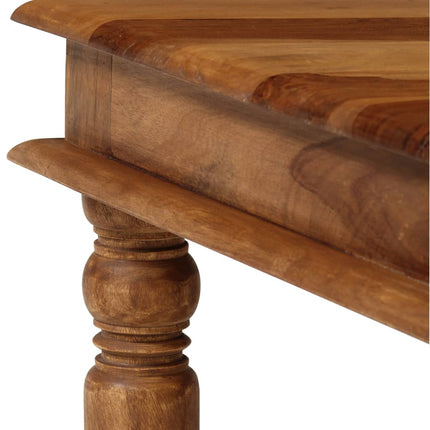 Table Basse Bois Massif 110X60X40 Cm