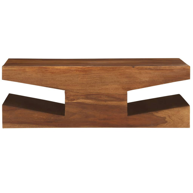 Table Basse Bois Massif 90X60X30 Cm
