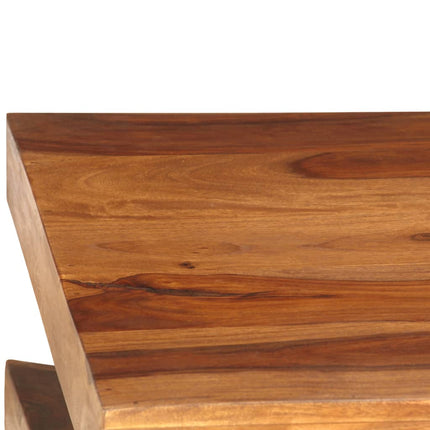 Table Basse Bois Massif 90X60X30 Cm