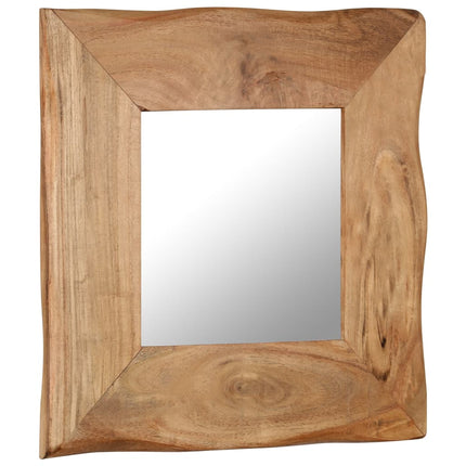 Miroir Cosmétique Bois Solide D'acacia