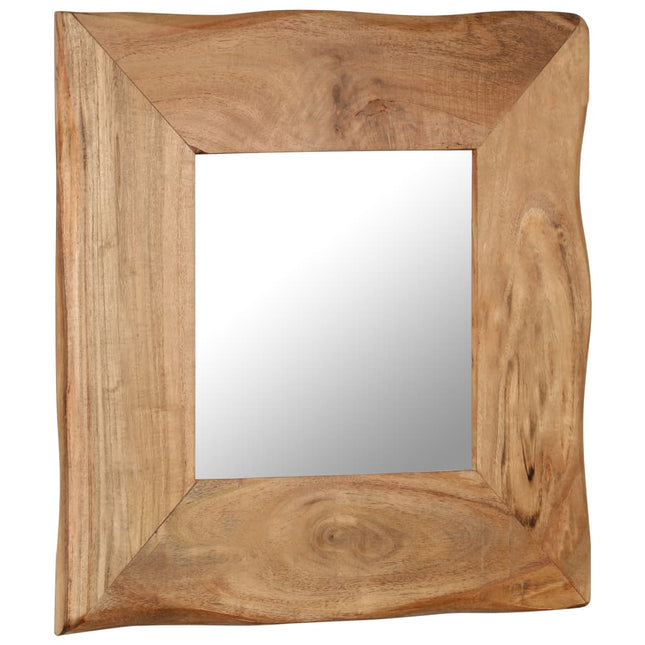 Miroir Cosmétique Bois Solide D'acacia