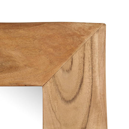 Miroir Cosmétique Bois Solide D'acacia