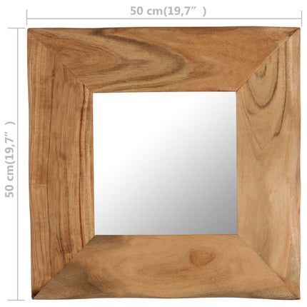Miroir Cosmétique Bois Solide D'acacia