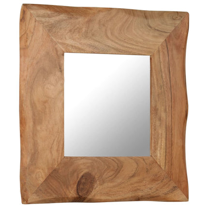 Miroir Cosmétique Bois Solide D'acacia