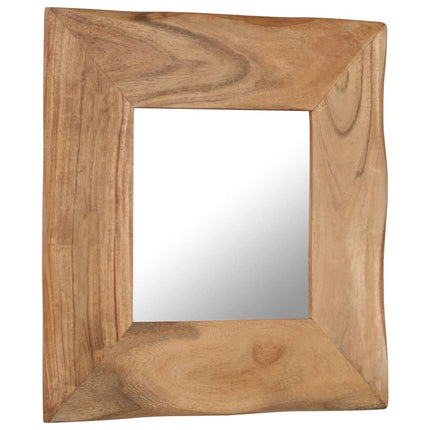 Miroir Cosmétique Bois Solide D'acacia