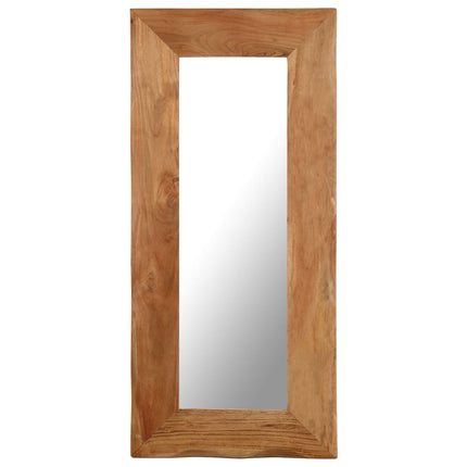 Miroir Cosmétique Bois Solide D'acacia