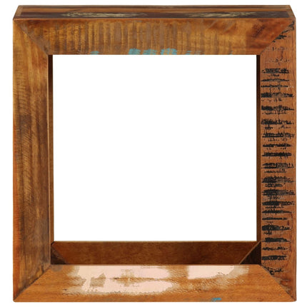 Tabouret 40X30X40 Cm Bois De Récupération Solide