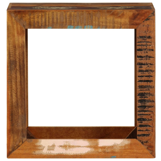 Tabouret 40X30X40 Cm Bois De Récupération Solide